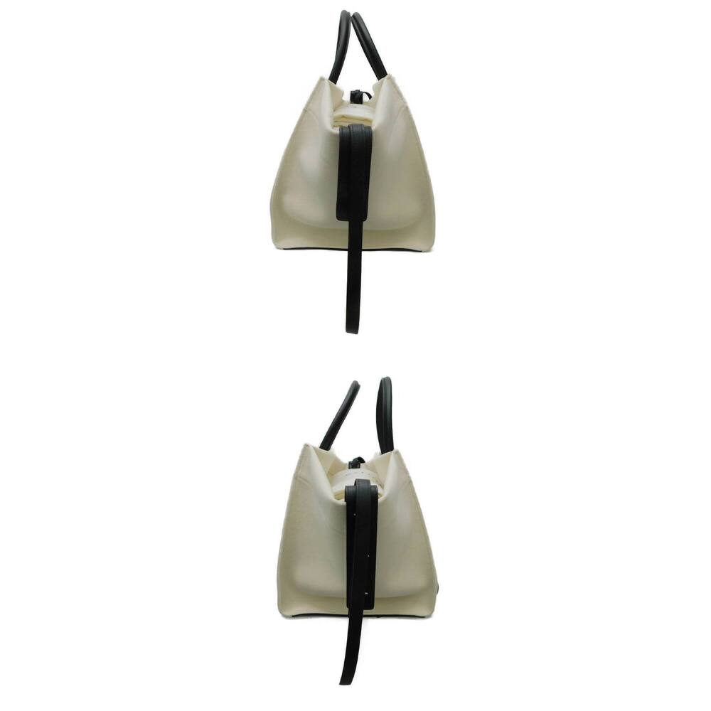 Celine White Black Bag Tote Phantom Luggage - Picture 3 of 7